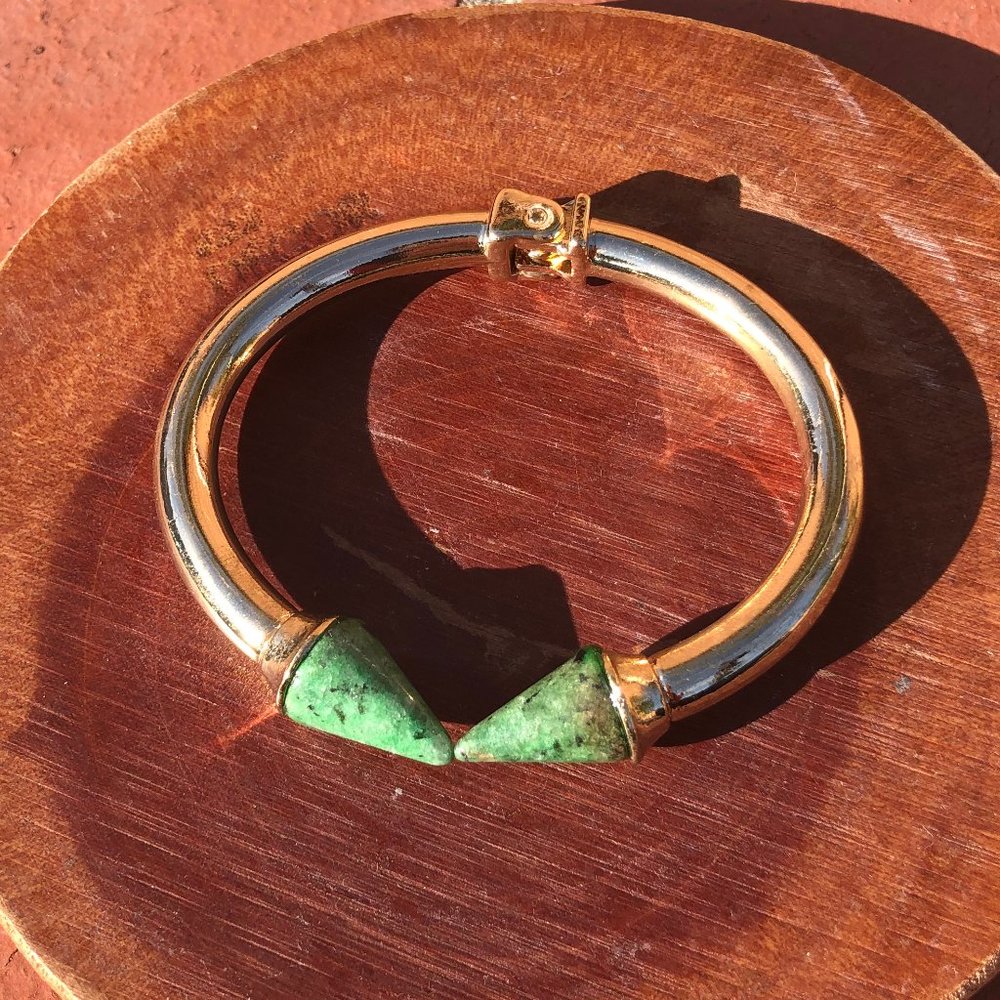 Titan spikes bangle bracelet